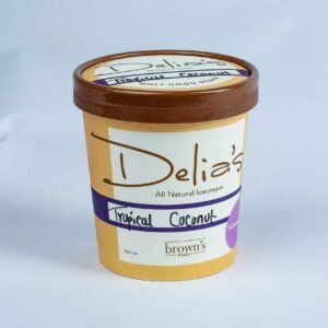 Delia's Tropical Coconut Non-Dairy Ice Cream 500ml