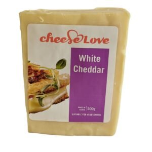 Cheeselove White cheddar – Rich & Smooth 500g