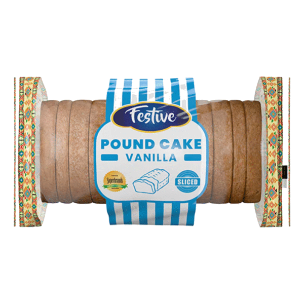 MZB00888 festive pound cake