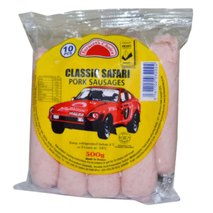 Pork sausages