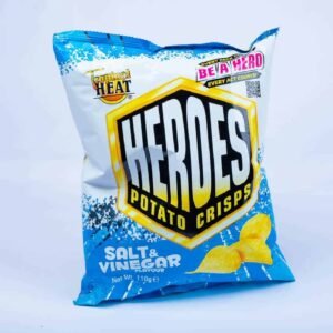Tropical Heat Heroes Salt & Vinegar 110g