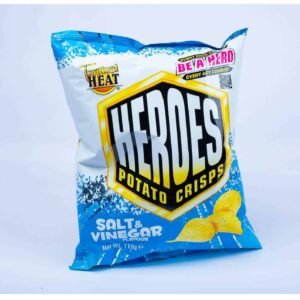 Tropical Heat Heroes Salt & Vinegar 40g
