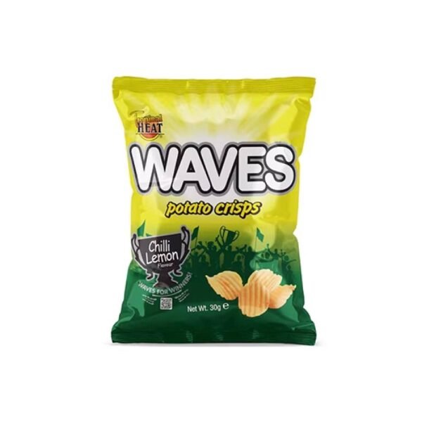 MZB01195 Tropical Heat Waves Crisps Chilli Lemon