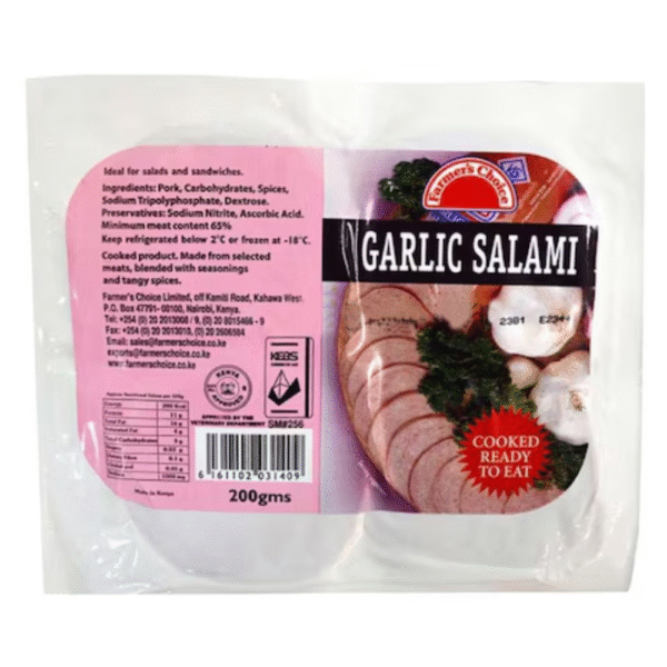 garlic salami