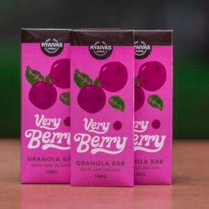 Ryaivas Foods Very Berry Granola Bars 100g